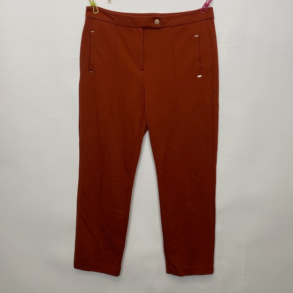 Cropped pocketed trousers - Picture 3 of 8